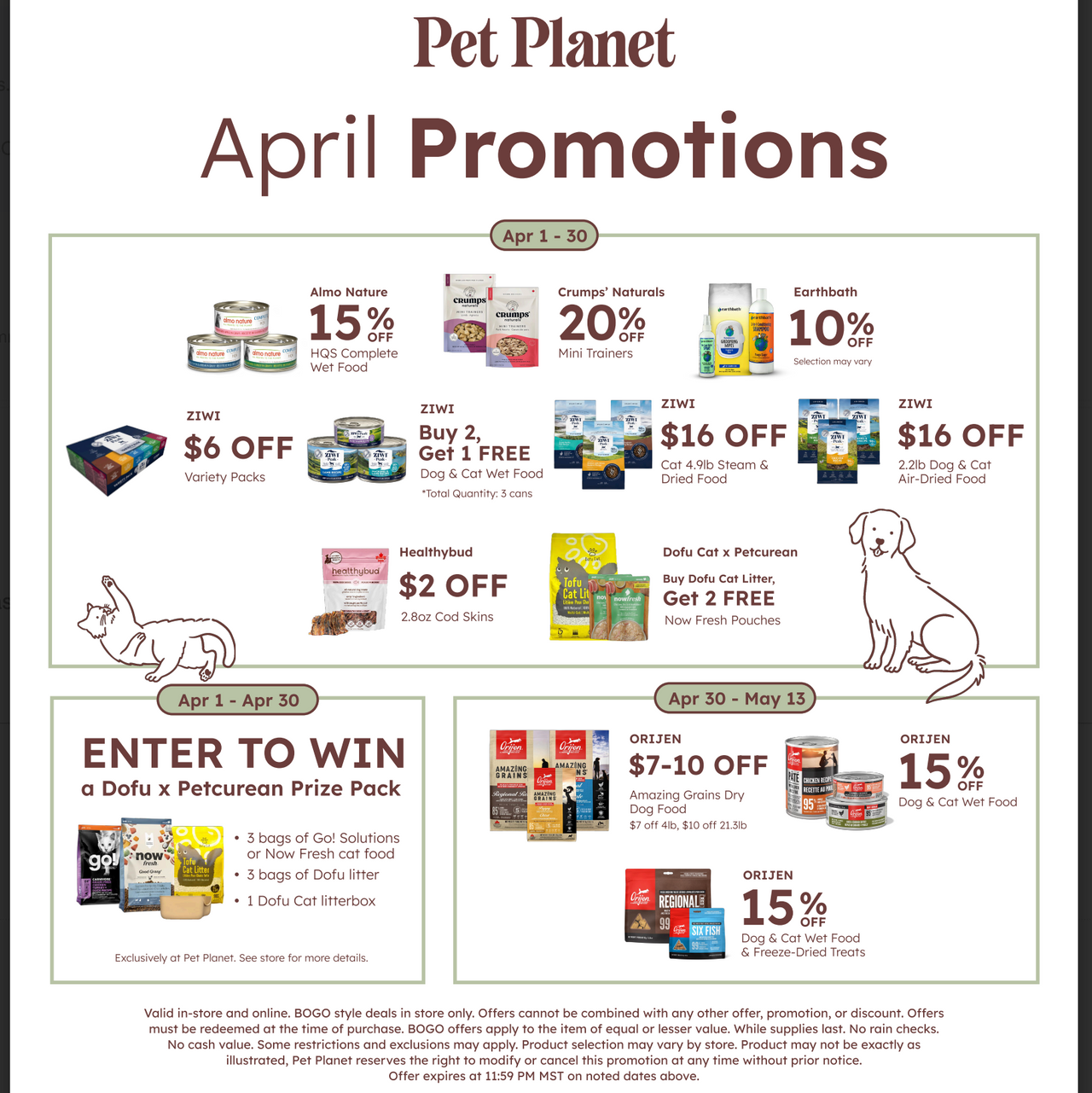 April Savings