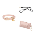 FuzzYard Life Atelier walk set: matching dog collar, rope lead and poop bag dispenser