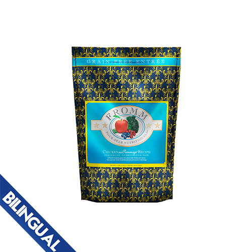 Fromm Four Star Nutritionals Chicken au Frommage Recipe Dry Cat Food