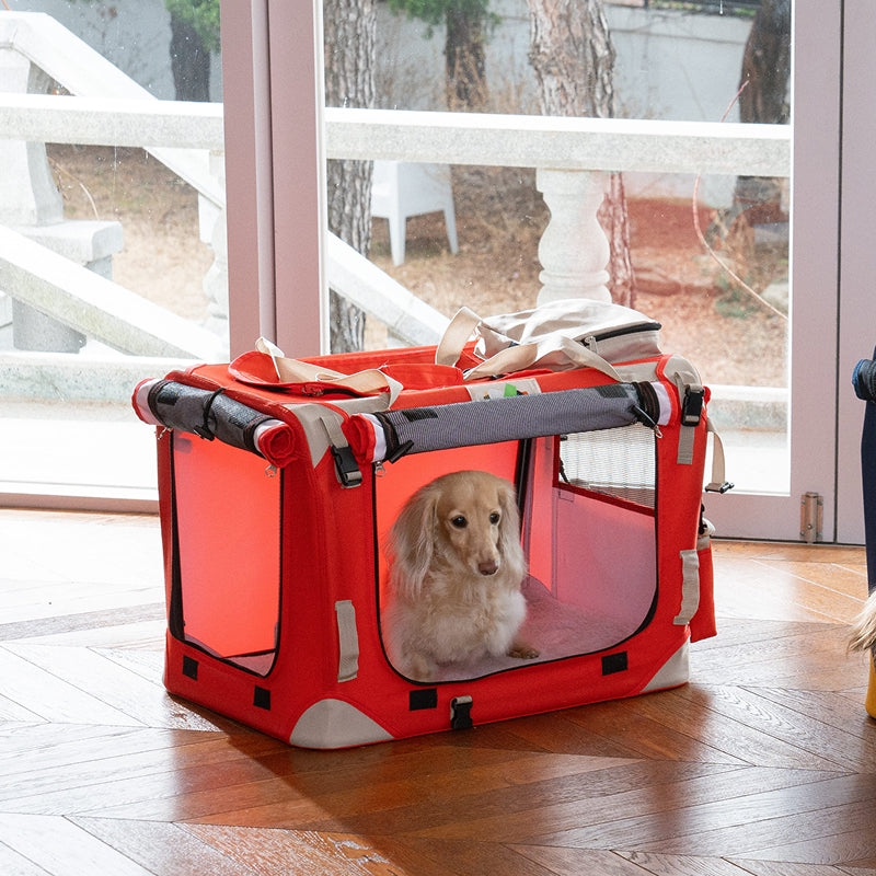 Clay Club Urban Soft Crate - Coral Red S