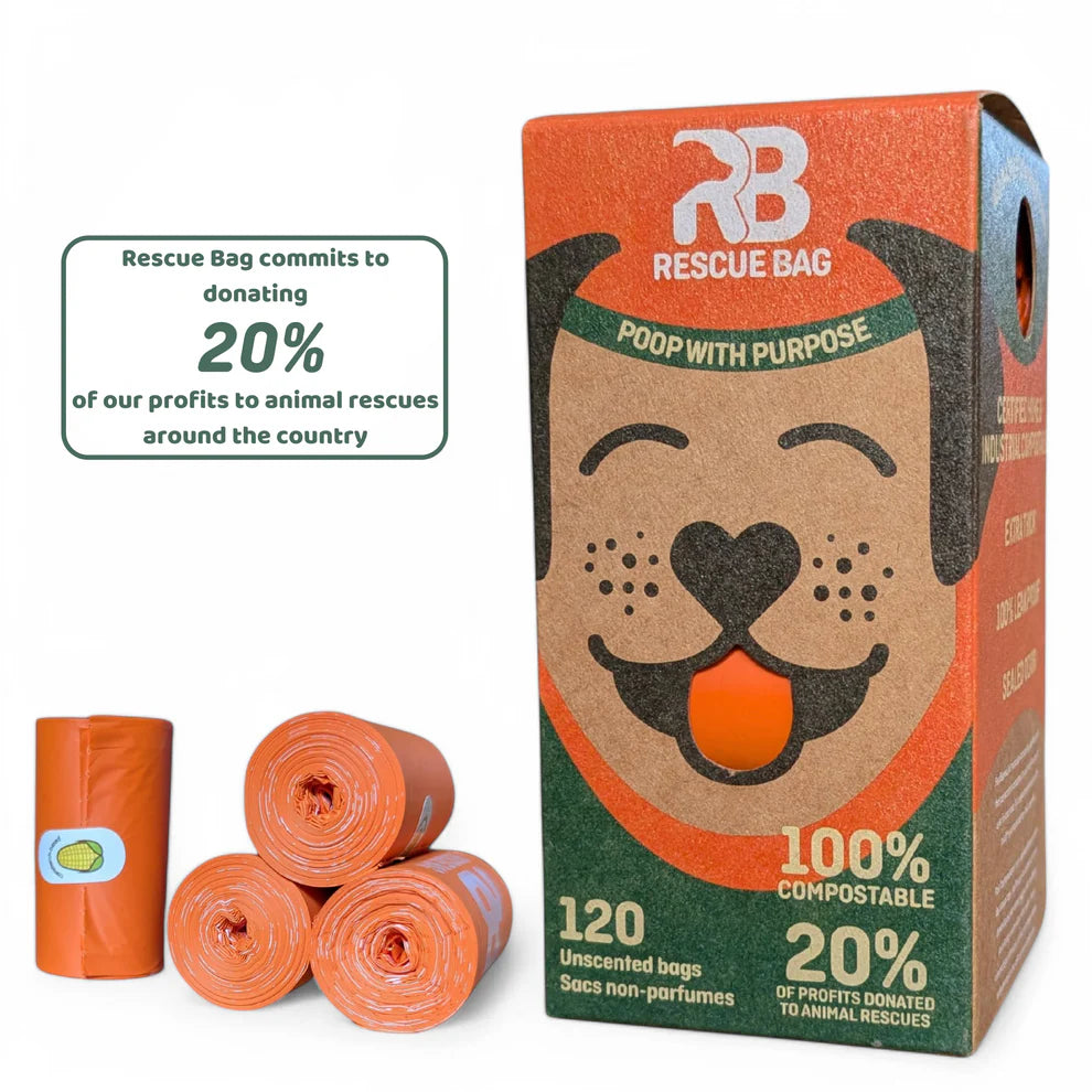 Rescue Bag Compostable Dog Poop Bags