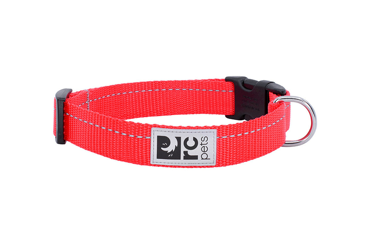 RC Pet -  Clip Collar Primary 1 Red