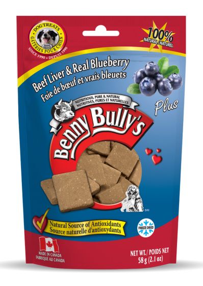 Benny Bully - Dog Beef Liver Plus Blueberry