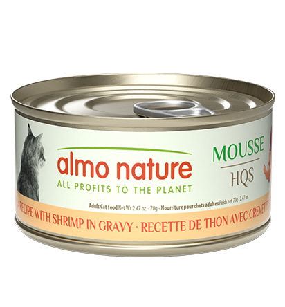 Almo Nature - Mousse Tuna with Shrimp
