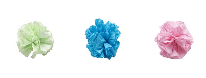 Bud'Z - Toy Coloured Paper Ball Bulk Cat