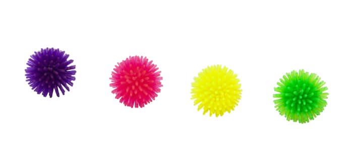 Bud'Z - Coloured Hedgehog Ball Bulk Cat