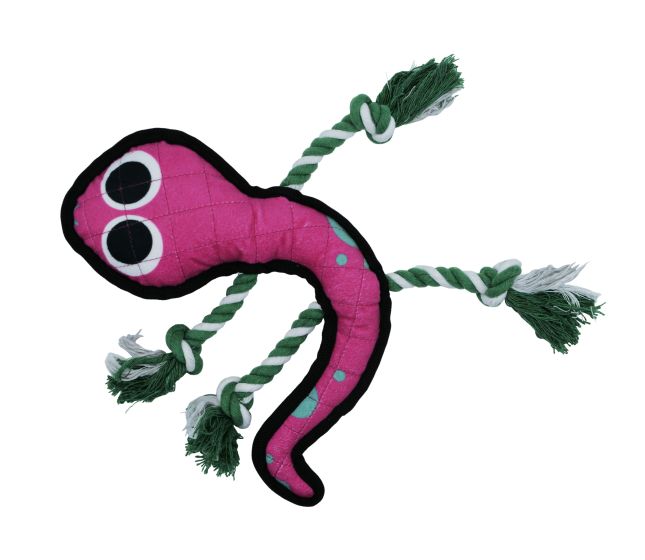 Bud'Z - Plush Dog Toy Colourful Salamander