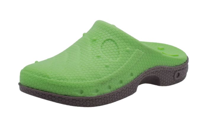 Bud'Z - Floating Rubber Dog Toy With Squeaker Sandal Green
