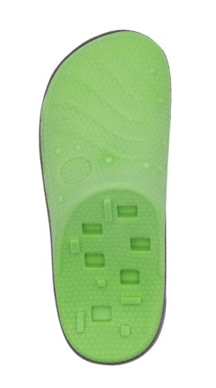 Bud'Z - Floating Rubber Dog Toy With Squeaker Sandal Green