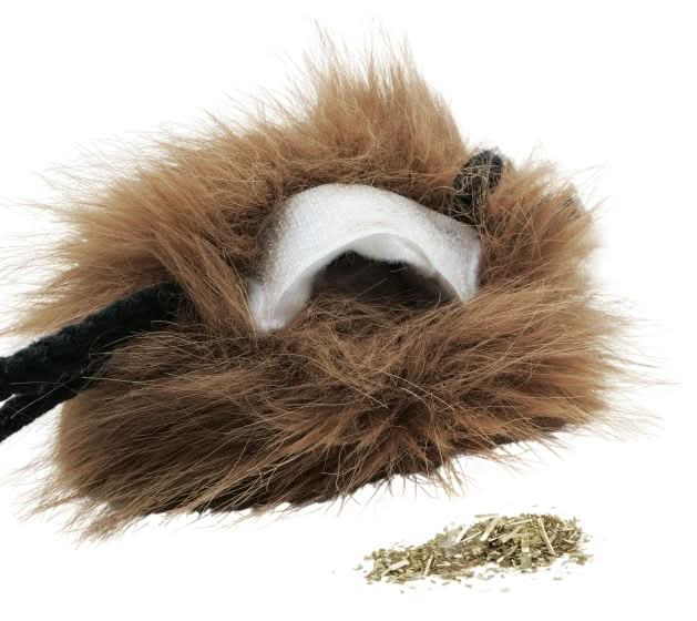 Bud'Z - Cat Toy With Pocket And Catnip Insert Silky Hedgehog Cat