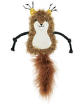Bud'Z - Cat Toy With Pocket And Catnip Insert Silky Squirrel Cat