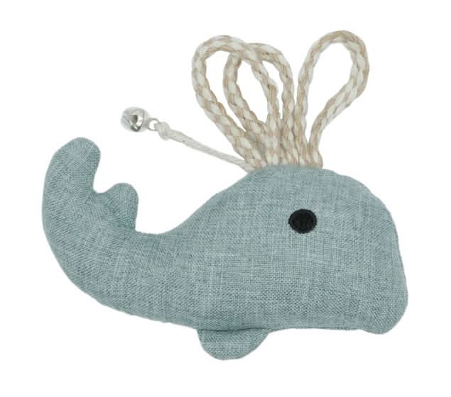 Bud'Z - Recycled Fabric Cat Toy Whale