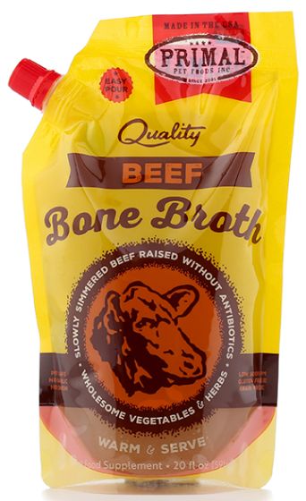 Primal - Cat & Dog Frozen Beef Bone Broth