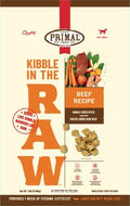 Primal - Dog Kibble in Raw Beef Recipe