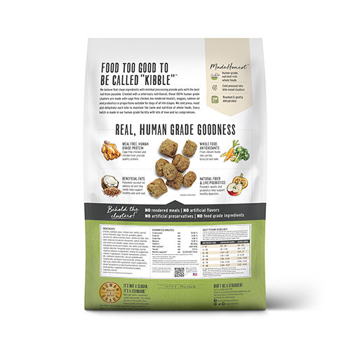 The Honest Kitchen Whole Food Clusters Grain Free Chicken Recipe Dog Food