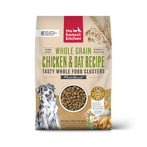 The Honest Kitchen Whole Food Clusters Whole Grain Chicken & Oat Recipe Dog Food