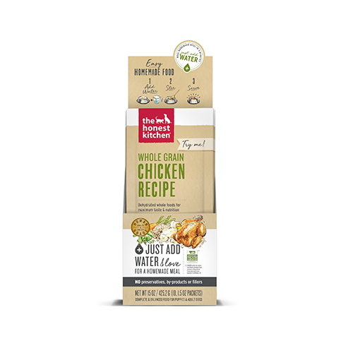 The Honest Kitchen - Whole Grain Chicken Recipe Dehydrated Dog Food