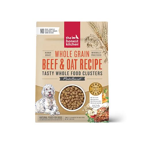 The Honest Kitchen - Whole Food Clusters Whole Grain Beef & Oat Recipe Dog Food