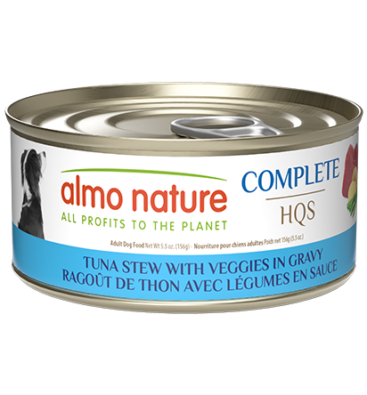 Almo Nature - HQS Complete Tuna Stew With Veggies In Gravy Dog Food