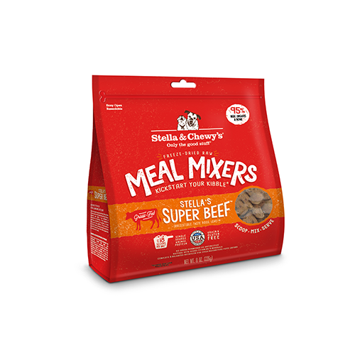 Stella & Chewy's Stella's Super Beef Freeze-Dried Raw Meal Mixers For Dogs