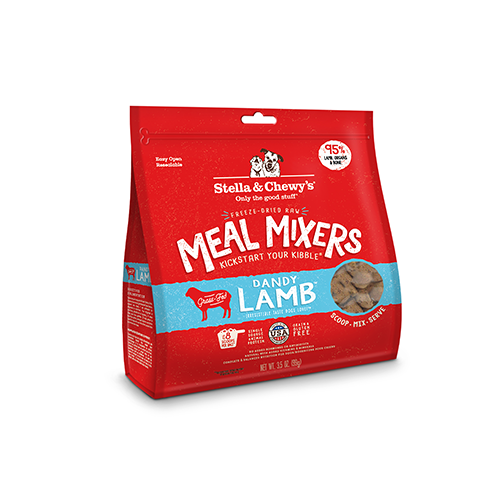 Stella & Chewy's Dandy Lamb Recipe Freeze-Dried Meal Mixers For Dogs