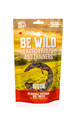 This & That Be Wild Exotic Treats and Trainers Bison Soft & Chewy Dog Treat