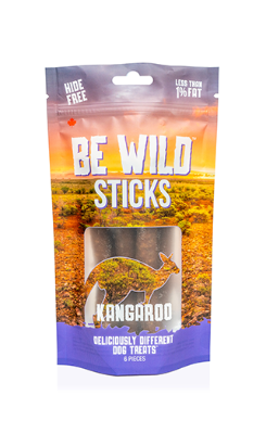 This & That Be Wild Sticks Kangaroo Crunchy Dog Treat