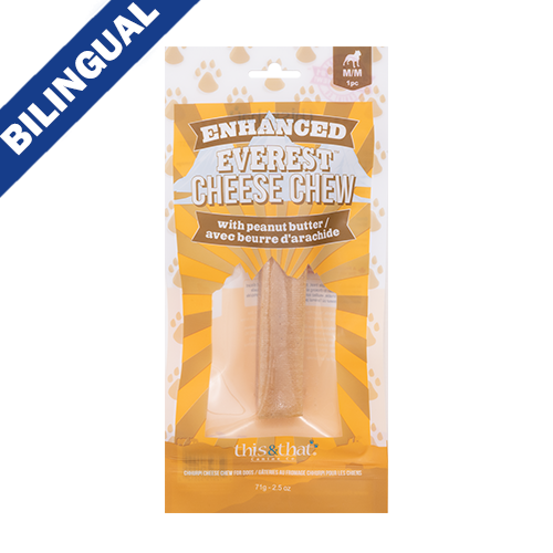 This & That Enhanced Everest Chew Peanut Butter Medium