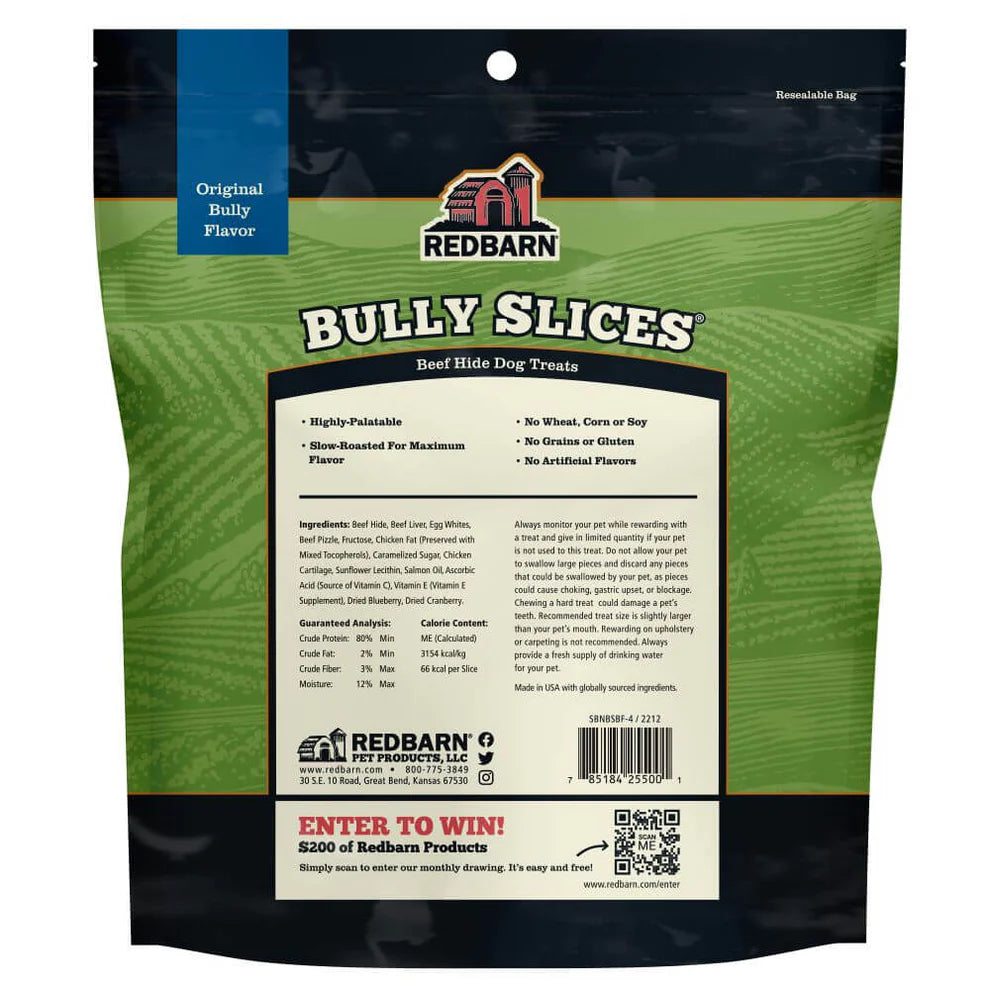 Redbarn Bully Slices Original Beef Dog