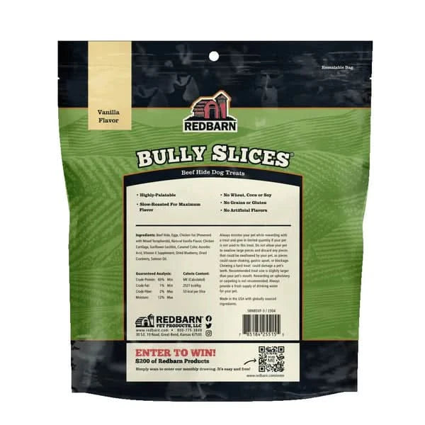 Redbarn Bully Slices Vanilla Dog