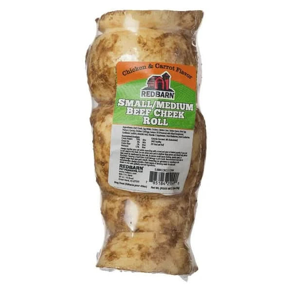 Redbarn Glazed Beef Cheek Rolls – Chicken and Carrot Flavour