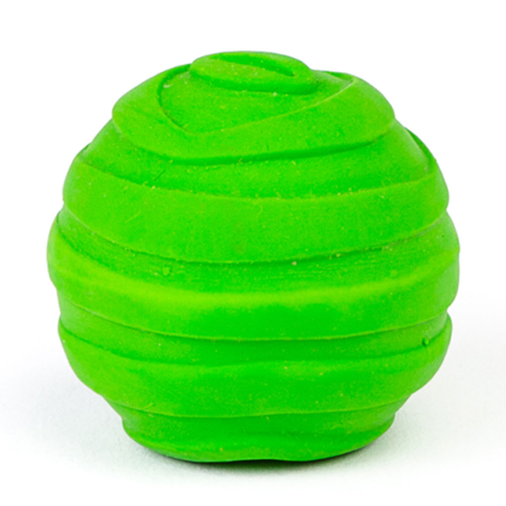 Bud'Z - Latex Ball Squeaker Green Dog