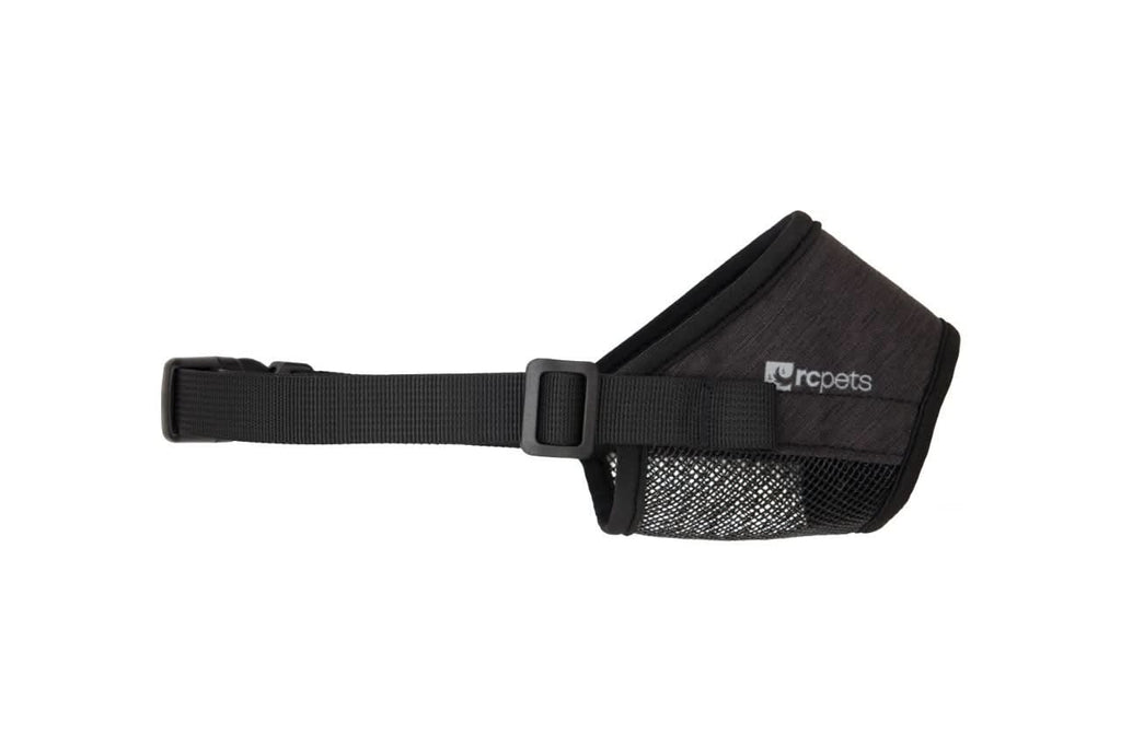 RC Pet - Soft Fit Muzzle Heather Black