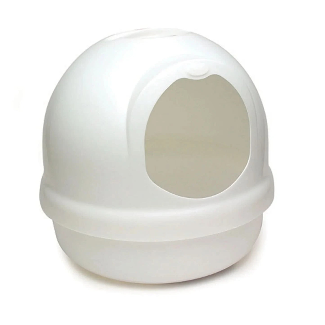 Petmate - Booda Dome Litter Box Pearl White