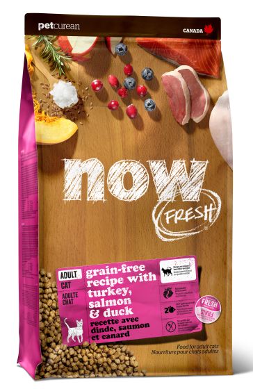 NOW FRESH - Adult Cat Food Turkey Salmon and Duck