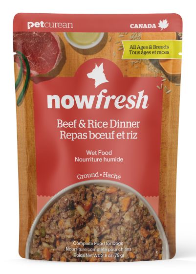 Now Fresh - Ground Beef & Rice Dinner Dog Food
