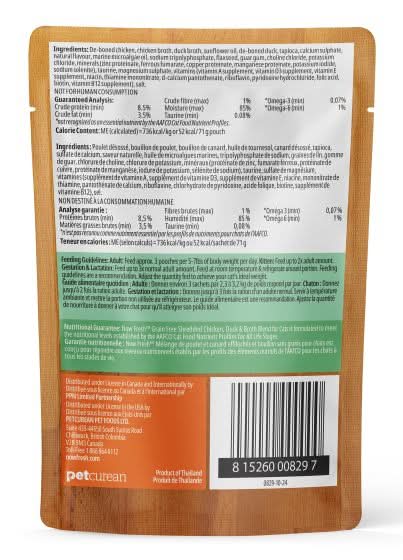 Now Fresh - Grain Free Shredded Chicken, Duck & Broth Blend Cat Food