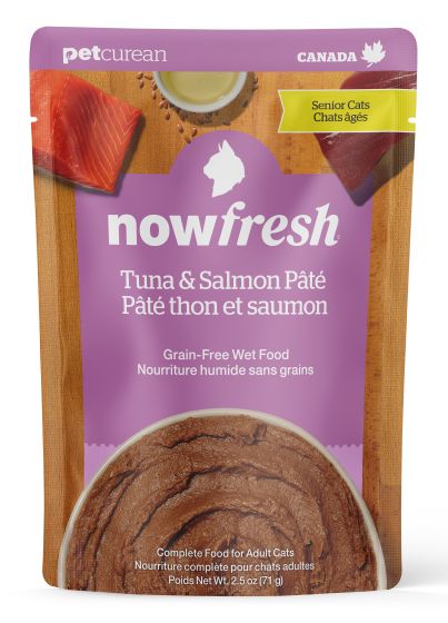 Now Fresh - Grain Free Tuna & Salmon Pate Senior Cat Food
