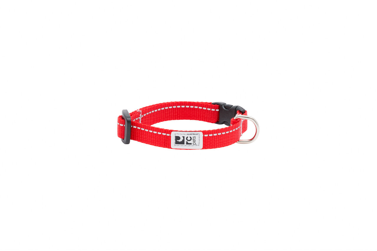 RC Pet -  Petite Clip Collar Primary PXXS 1/2 Red