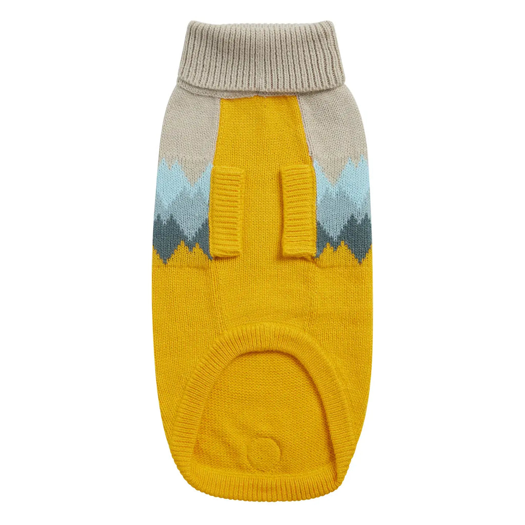 GF Pet Fireside Sweater - Yellow
