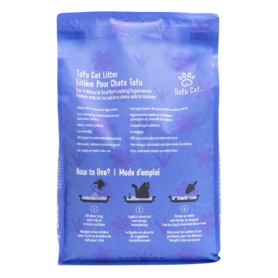 Dofu Cat Tofu Spa Litter, Botanicals in Bloom