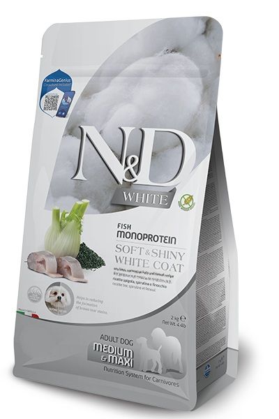 Farmina N&D White Coat Sea Bass, Fennel & Kelp Dog Food