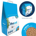 Okocat Natural Wood Litter Clumping