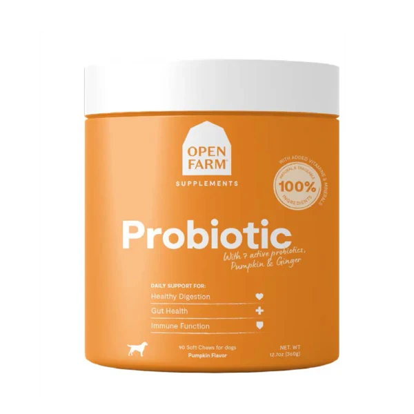 Open Farm - Probiotic Chew Supplement for Dogs
