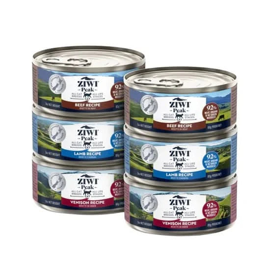 ZIWI Variety Pack Venison, Beef, Lamb Cat Wet Food