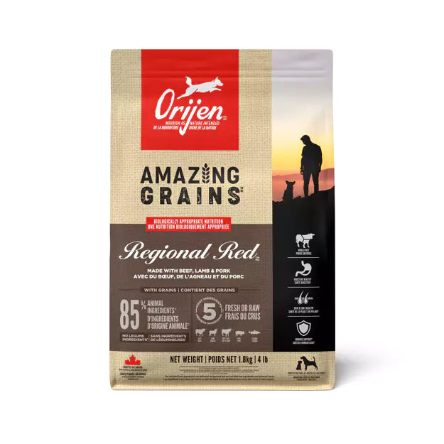 Orijen - Amazing Grains Regional Red Dog