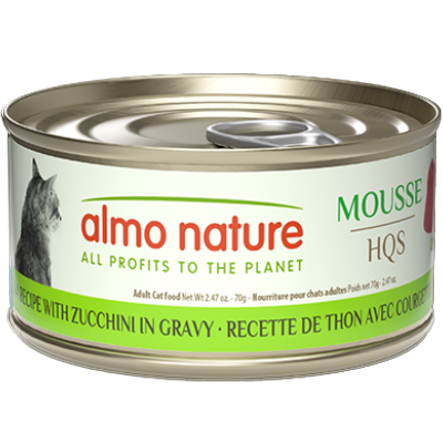 Almo Nature - Mousse Tuna with Zucchini in Gravy