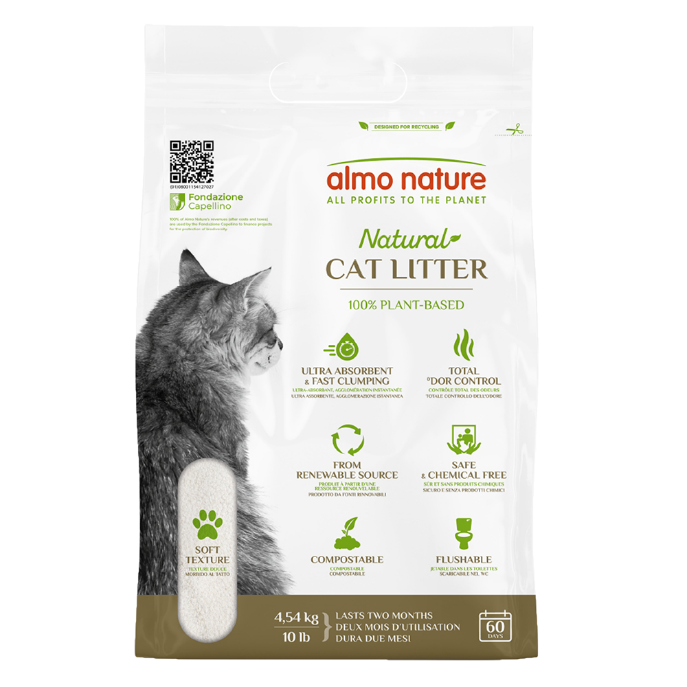 Almo Nature - Clumping Plant Based Cat Litter