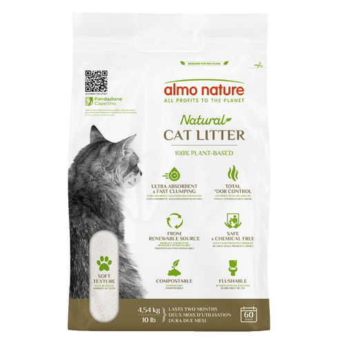 Almo Nature - Clumping Plant Based Cat Litter