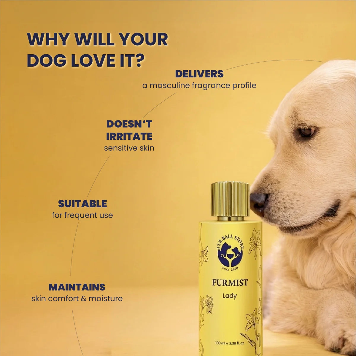 Fur Ball Story Furmist Lady Dog Perfume